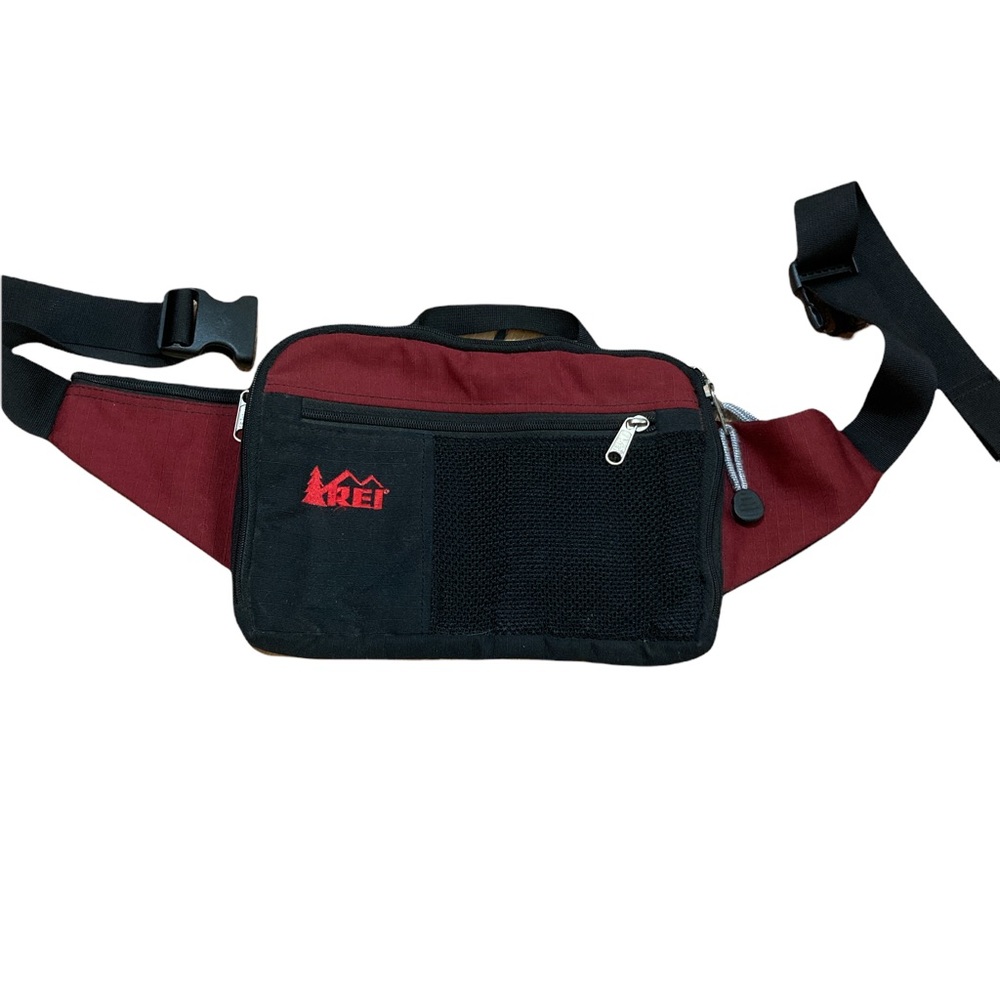 REI Red and Black Belt Bag